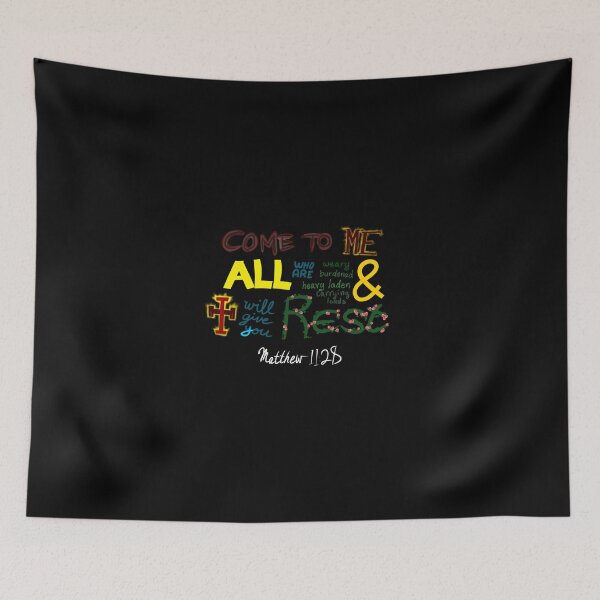 Item preview, Matthew 11:28 designed and sold by lifewithjuan.