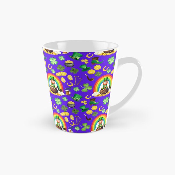 Item preview, Irish Lucky Charm: A whimsical pattern featuring four-leaf clovers, shamrocks, and pots of gold, symbolizing luck and prosperity. designed and sold by Grang Art Artistic Designs.