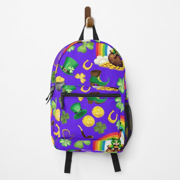 Item preview, Irish Lucky Charm: A whimsical pattern featuring four-leaf clovers, shamrocks, and pots of gold, symbolizing luck and prosperity. designed and sold by Grang Art Artistic Designs.