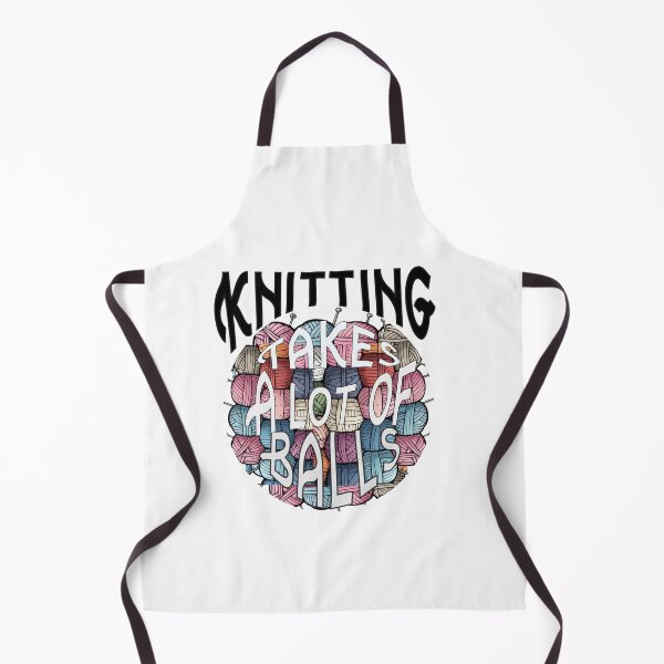 Item preview, Knitting takes balls designed and sold by KJGHeadRowdy.