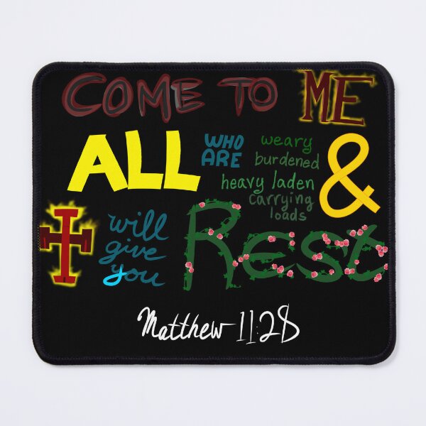 Item preview, Matthew 11:28 designed and sold by lifewithjuan.