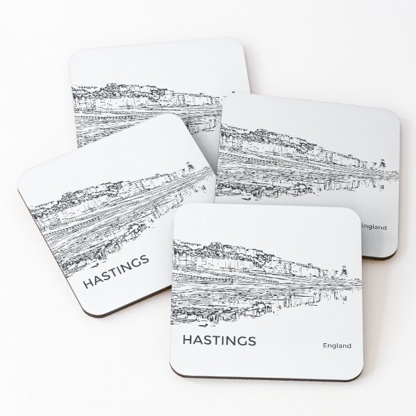 Item preview, Hastings Inglaterra designed and sold by Lakeric Cityscapes.