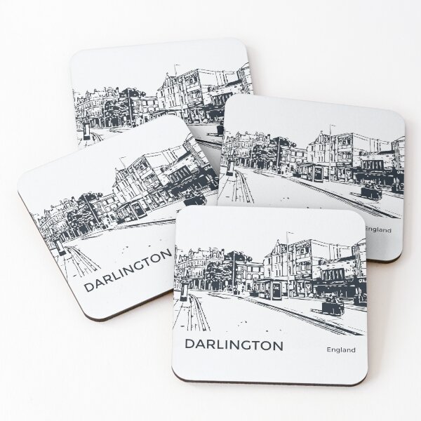 Item preview, Darlington England designed and sold by Lakeric Cityscapes.