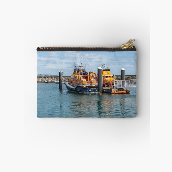 Item preview, Two RNLI lifeboats moored up in Brixham harbour designed and sold by yackers1.