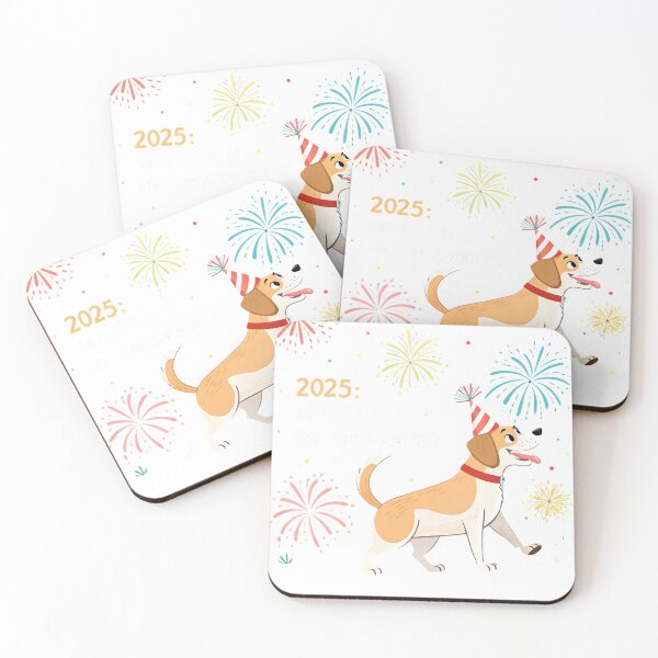 Item preview, "2025 New Year Celebration with My Dog - Paw-some T-Shirt Collection designed and sold by kmf1313.