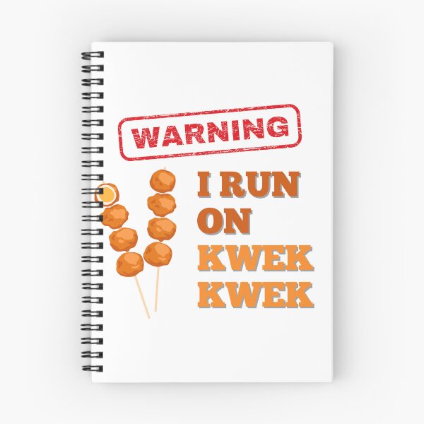 Item preview, Funny Filipino Street Food Lover Warning Sign - I Run on Kwek Kwek designed and sold by myfavoritesm4.