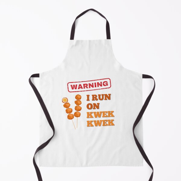 Item preview, Funny Filipino Street Food Lover Warning Sign - I Run on Kwek Kwek designed and sold by myfavoritesm4.