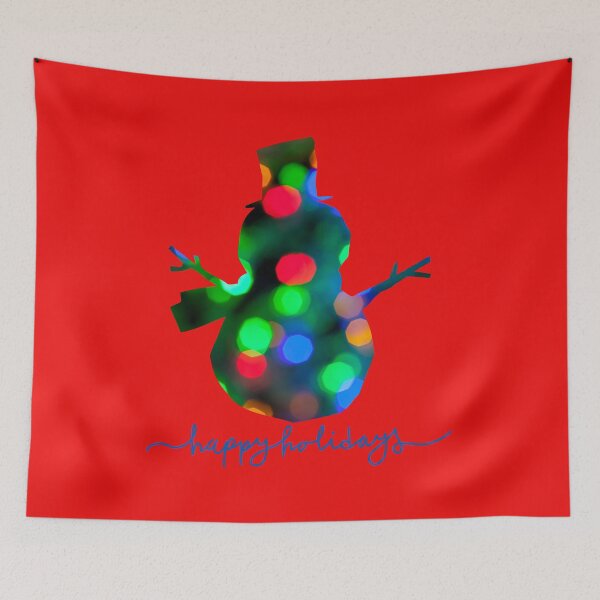 Item preview, Christmas Magic. Light-up Snowman. Happy Holidays! designed and sold by FreeSoulLab.