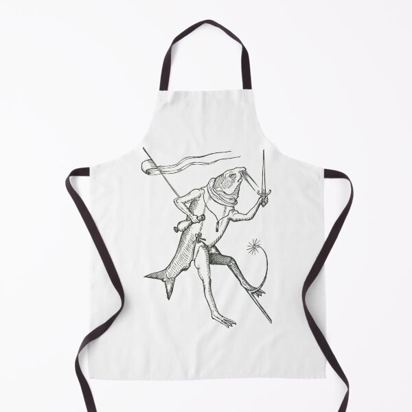 Item preview, Fishman Illustration, Anthropomorphic Frog, Dreams of Pantagruel designed and sold by HawthorneFlame.
