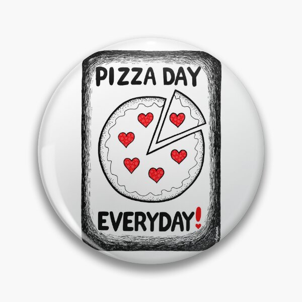 Item preview, Pizza day with cover designed and sold by ByAgnessa.