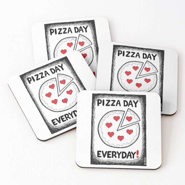 Item preview, Pizza day with cover designed and sold by ByAgnessa.