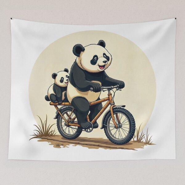 Item preview, T-Shirt Design Trending: TWO PANDA BEARS designed and sold by ForeverPrintsOK.