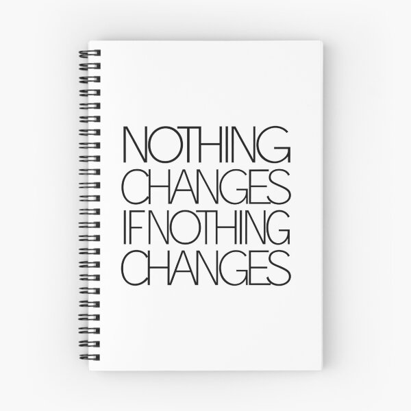 Item preview, Nothing Changes If Nothing Changes designed and sold by Peter Stawicki.