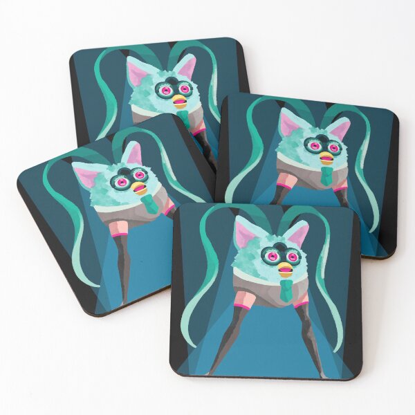 Item preview, Miku Furby designed and sold by Jabberbonk.