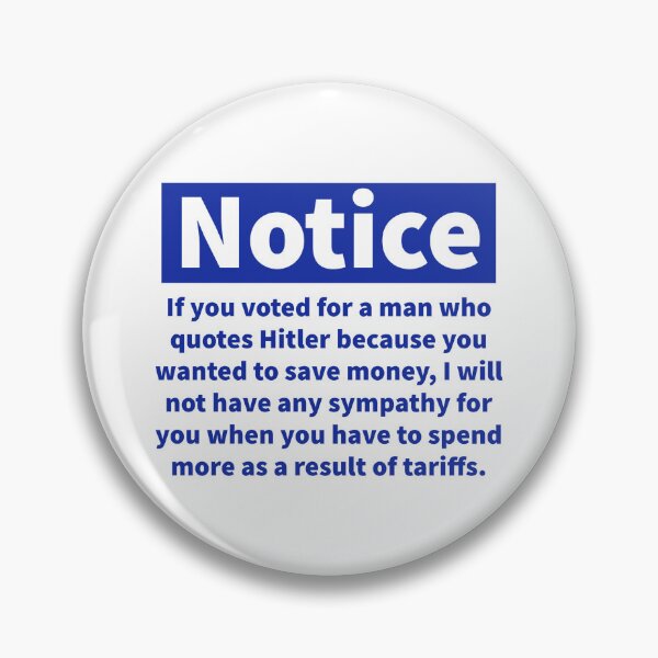 Item preview, Notice to MAGA supporters about the tariffs  designed and sold by Rachel the Artist .