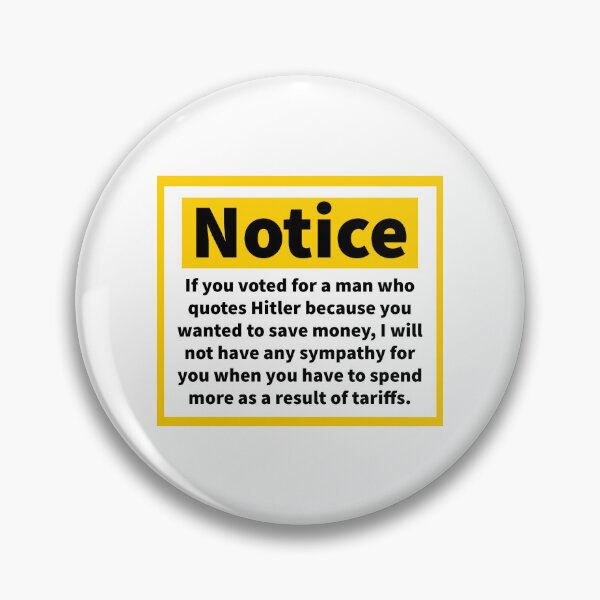 Item preview, Notice to MAGA supporters about the tariffs  designed and sold by Rachel the Artist .