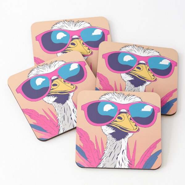 Item preview, Cool Ostrich designed and sold by ColorArtByEric.