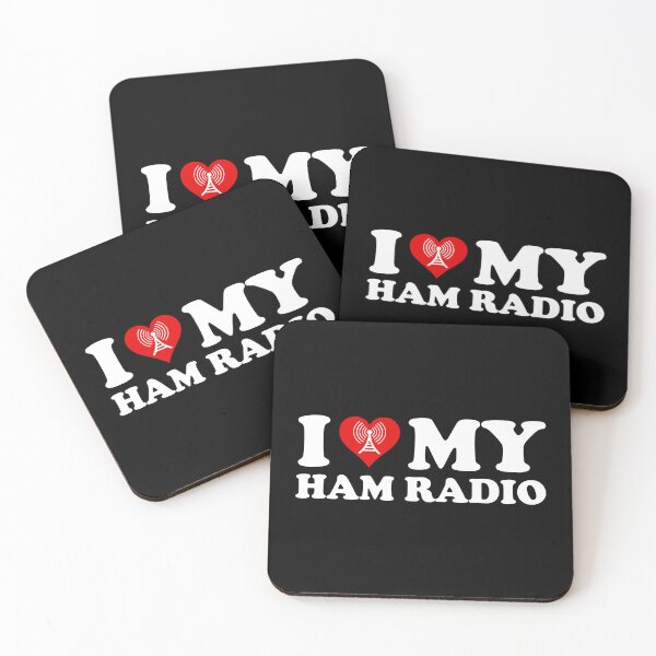 Item preview, I Love (Heart) My Ham Radio designed and sold by Cat Lady Designs.