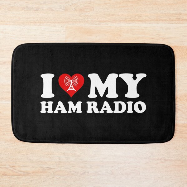 Item preview, I Love (Heart) My Ham Radio designed and sold by Cat Lady Designs.