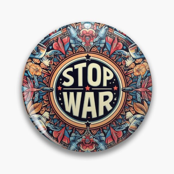 Item preview, Stop War Abstract Pattern designed and sold by Simplybe1.