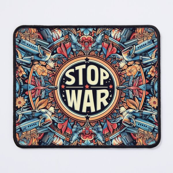 Item preview, Stop War Abstract Pattern designed and sold by Simplybe1.