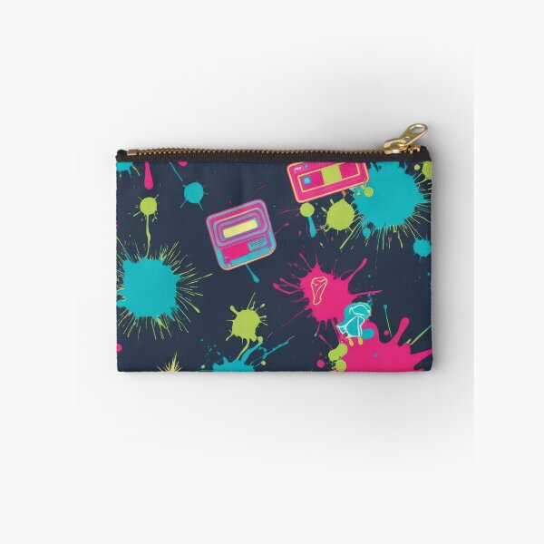Item preview, splashes of paint pattern on a dark background 90s arcade,Vintage Posters,vintage 90s designed and sold by Expressions-Sel.
