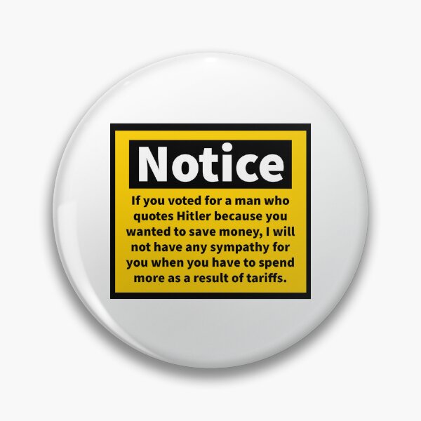 Item preview, Notice to MAGA supporters about the tariffs  designed and sold by Rachel the Artist .