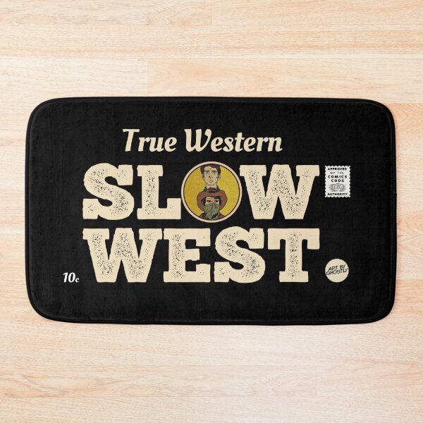 Item preview, Slow West Comic Logo designed and sold by GhostlyInkShop.