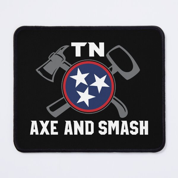Item preview, TN Axe and Smash Plain Logo (for black or Navy background) designed and sold by TNAxeandSmash.