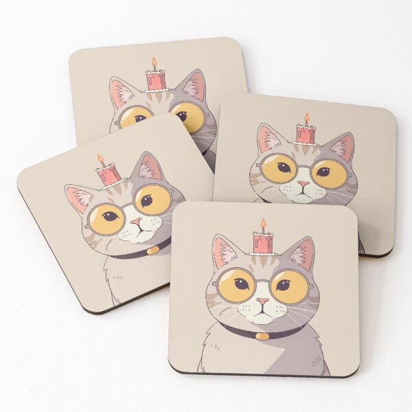 Item preview, Birthday Kitty designed and sold by PawPurfect.