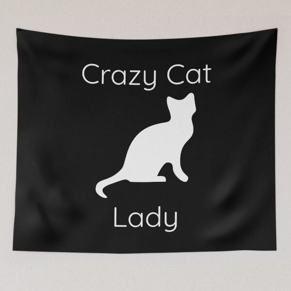 Item preview, Crazy Cat Lady - Cat Lovers designed and sold by Superhero Gear.