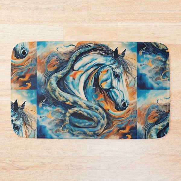Item preview, Horse with snake power of resistance designed and sold by Atarac.