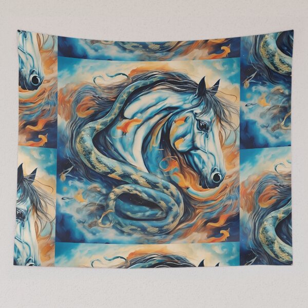 Item preview, Horse with snake power of resistance designed and sold by Atarac.