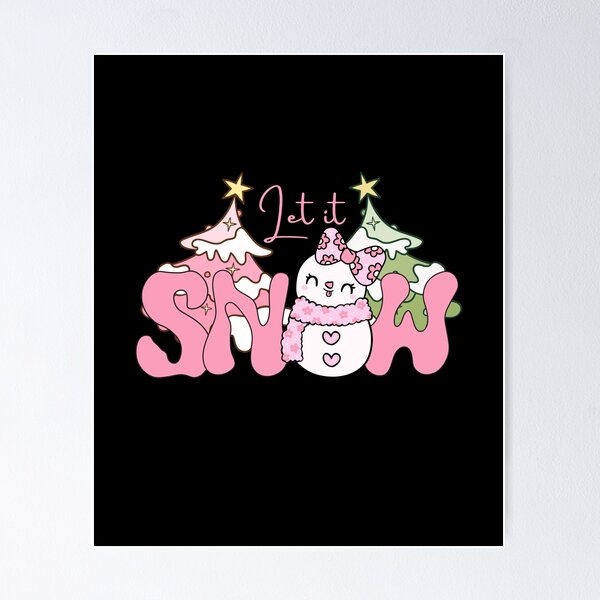 Artikelvorschau, Let it SNOW entworfen und verkauft von ArtDesign by KBK.