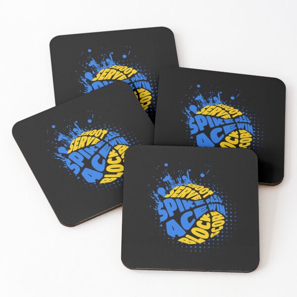 Item preview, Volleyball Ace Spike Serve Score Block Shoot Pass Win designed and sold by pkk72.