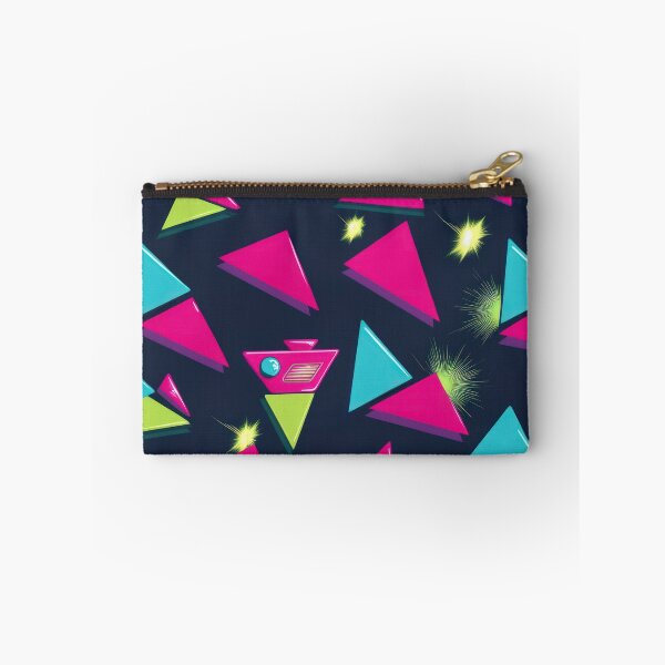 Item preview, Triangles pattern on a dark background 90s arcade,Vintage Posters,vintage 90s designed and sold by Expressions-Sel.
