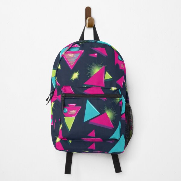 Item preview, Triangles pattern on a dark background 90s arcade,Vintage Posters,vintage 90s designed and sold by Expressions-Sel.