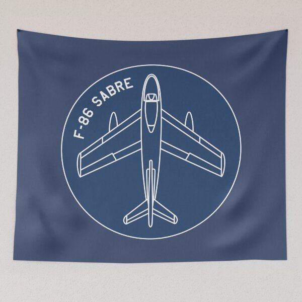 Item preview, F-86 Sabre American Jet Plane Badge designed and sold by MilitaryMart.