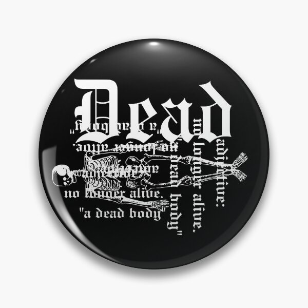 Item preview, Dead no longer alive designed and sold by mrno666.