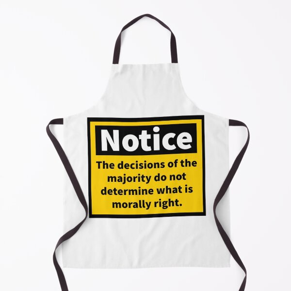 Item preview, The majority do not determine what is morally right  designed and sold by Rachel the Artist .