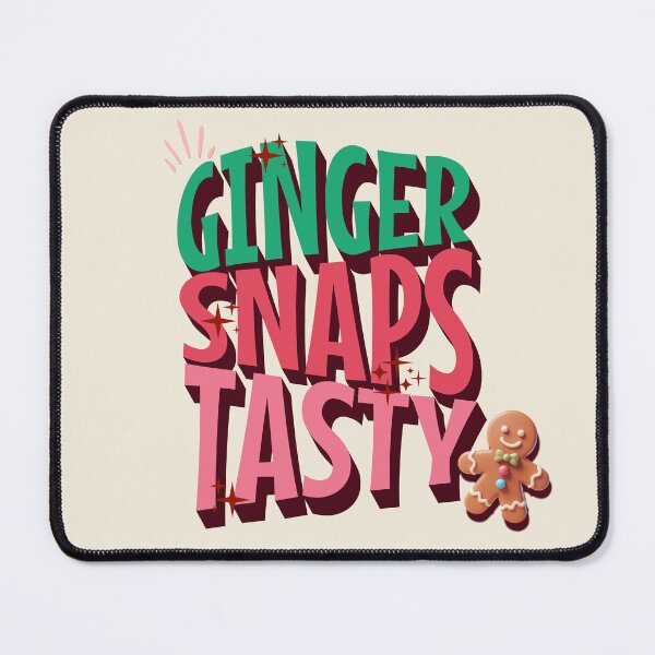 Item preview, Ginger Snaps Tasty, merry christmas gingerbread man designed and sold by Alma-design-art.