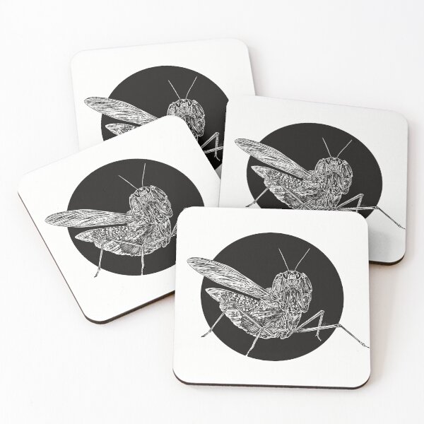 Item preview, Preying Mantis Illustration designed and sold by wiqwac.
