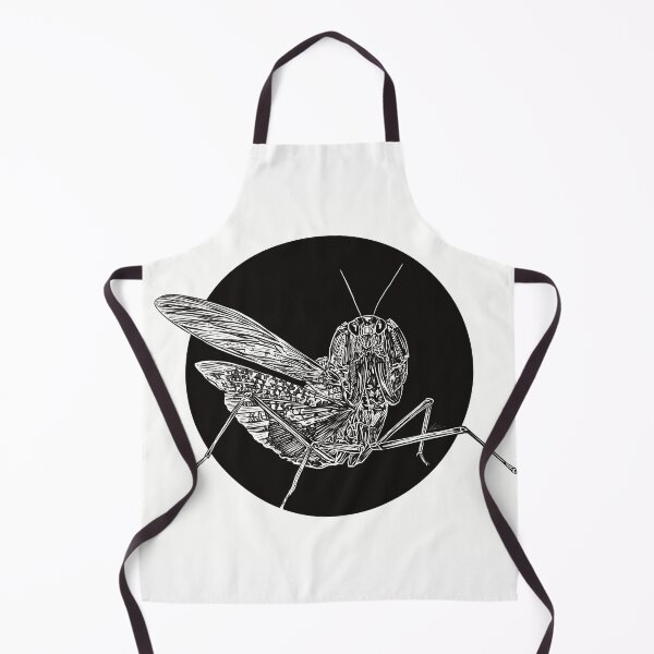 Item preview, Preying Mantis Illustration designed and sold by wiqwac.