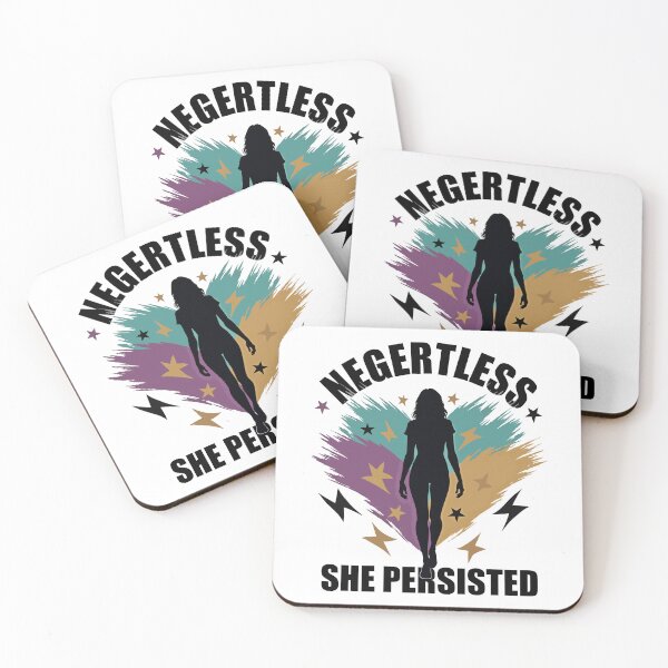 Item preview, Nevertheless, She Persisted" Empowering Modern Silhouette Design designed and sold by Khoulaly    ⭐⭐⭐⭐⭐.