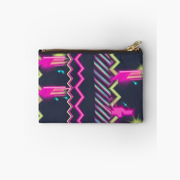 Item preview, Waves pattern on a dark background 90s arcade,Vintage Posters,vintage 90s designed and sold by Expressions-Sel.