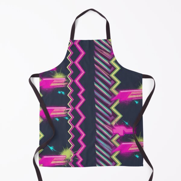 Item preview, Waves pattern on a dark background 90s arcade,Vintage Posters,vintage 90s designed and sold by Expressions-Sel.