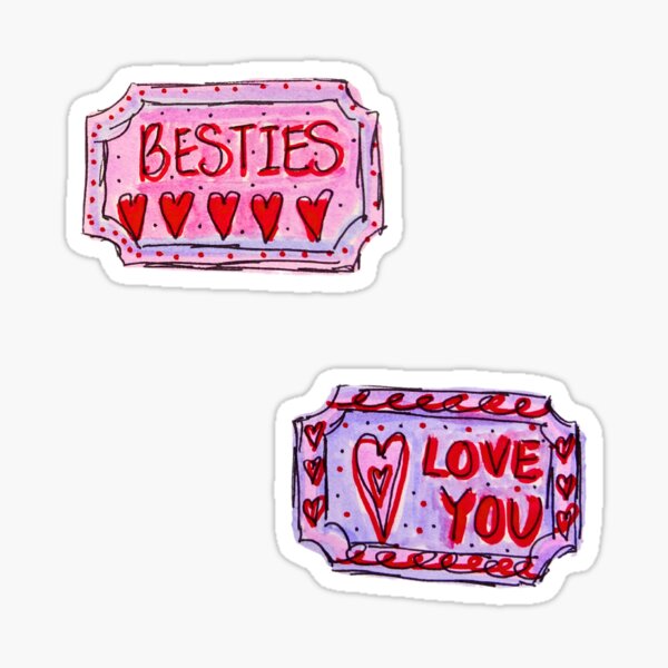 Item preview, Bestie Tickets designed and sold by livebrave3.