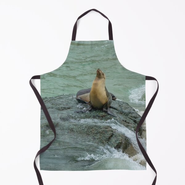 Item preview, Sea Lion Sits on Stone designed and sold by SafariByMarisa.