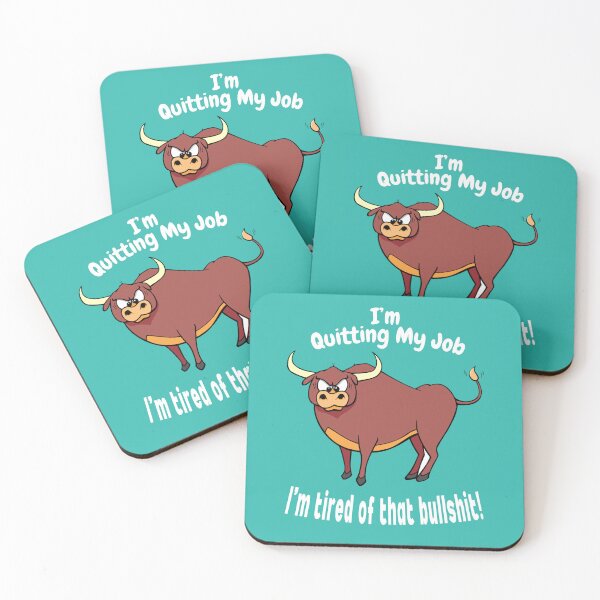Item preview,  I'M QUITTING MY JOB – Tired of That Bullshit? Time for Freedom! designed and sold by Hope2123.