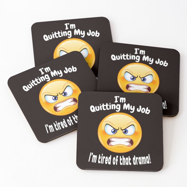 Item preview, I'M QUITTING MY JOB – Tired of That Drama? Time for a Fresh Start! designed and sold by Hope2123.